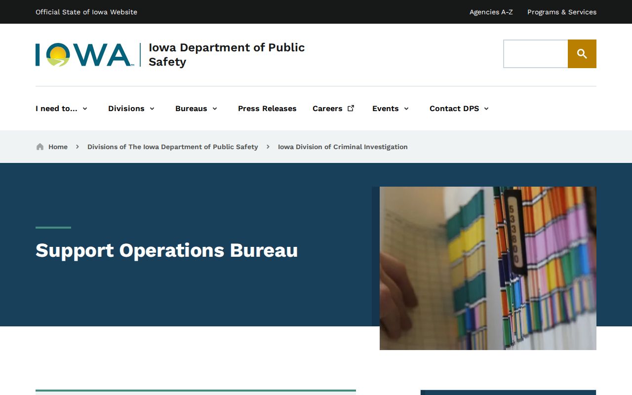 Butler County criminal court disposition flow to Iowa DCI