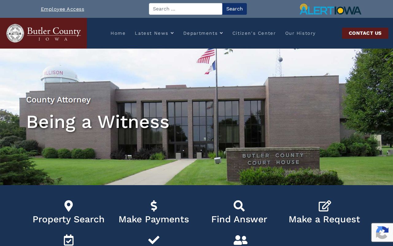 Butler County criminal court witness instructions